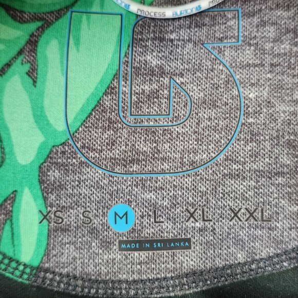 BURTON Negani Slim Fit Hooded Fleece | Med | Bird of Paradise Hawaiian 87380 - Picture 6 of 7